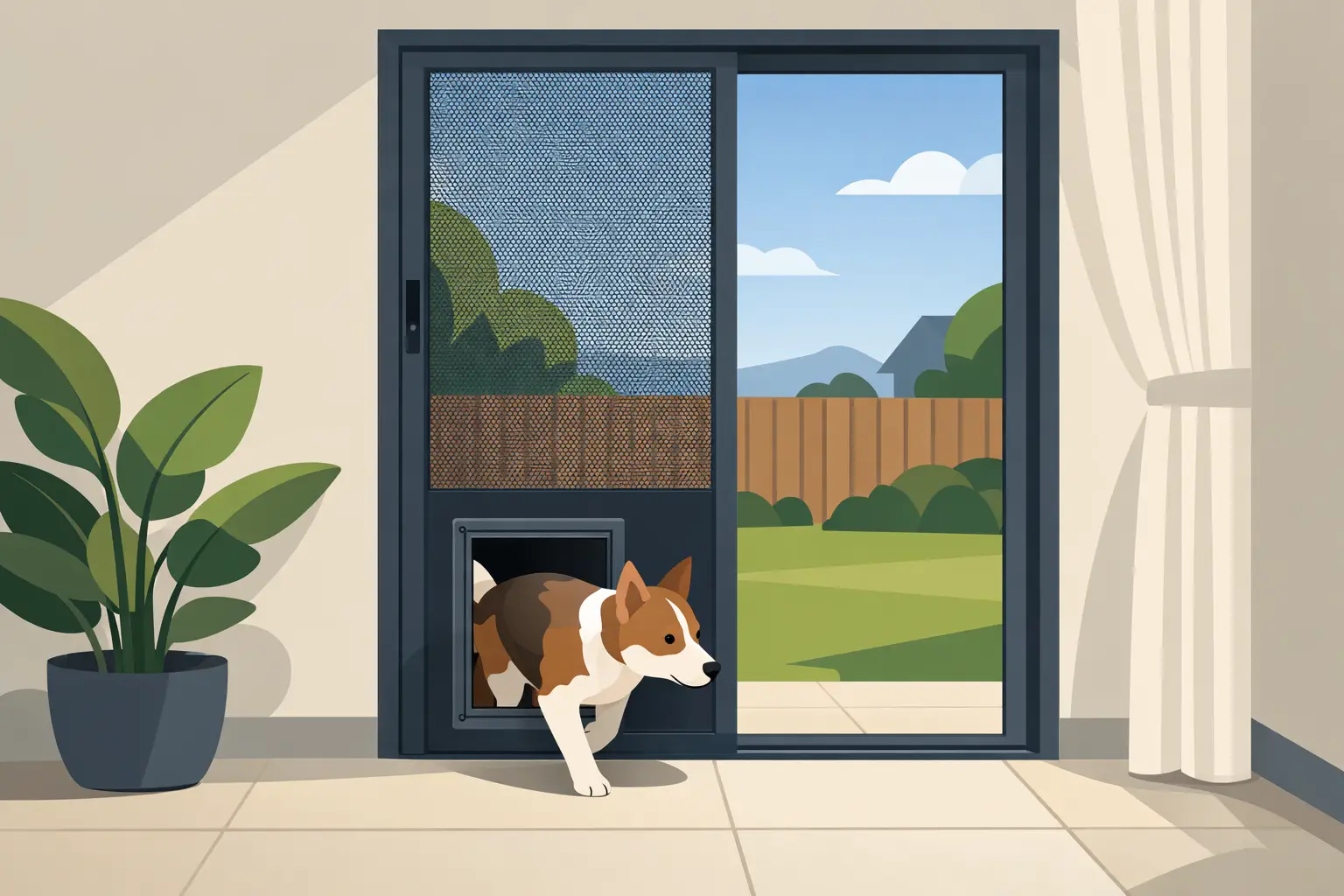 Can You Put a Dog Door in Crimsafe?