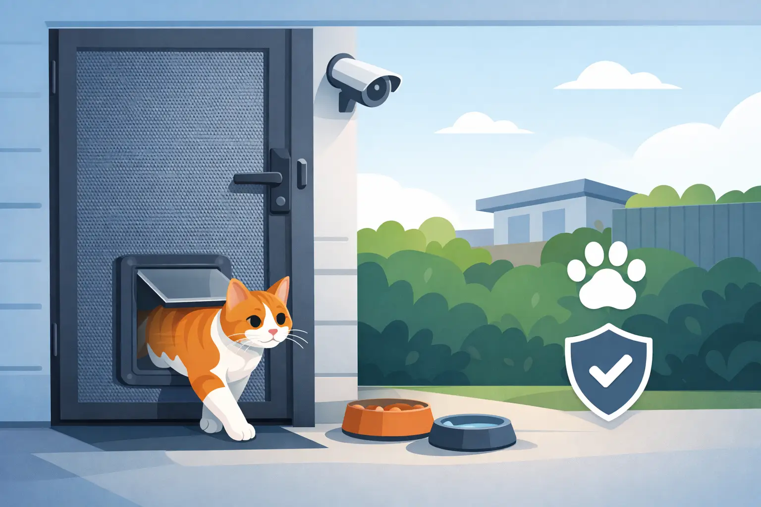 Cat Door in Security Screen: What to Know