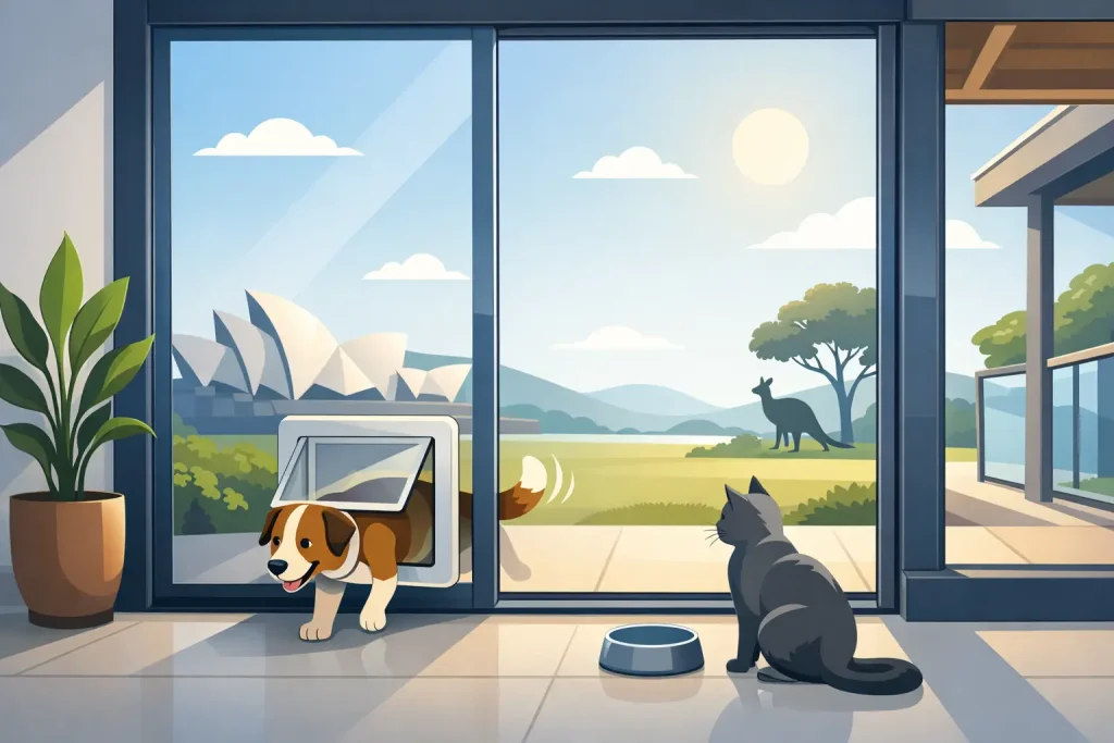 Glass Pet Door Installation Cost in Australia