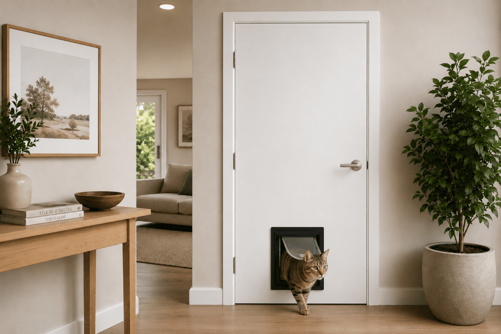 Cat Flap Installation Service Done Properly