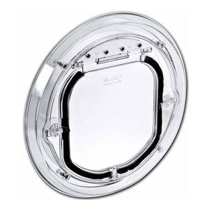 Pet Tek Catwalk cat door suitable for cats and small dogs in glass