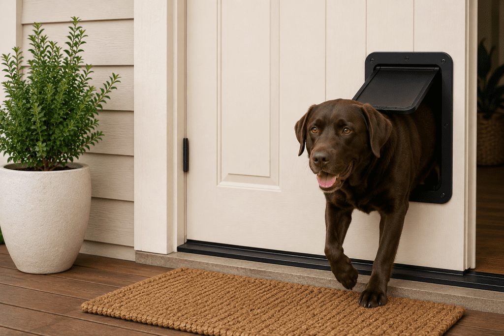 Best Pet Doors for Solid Timber