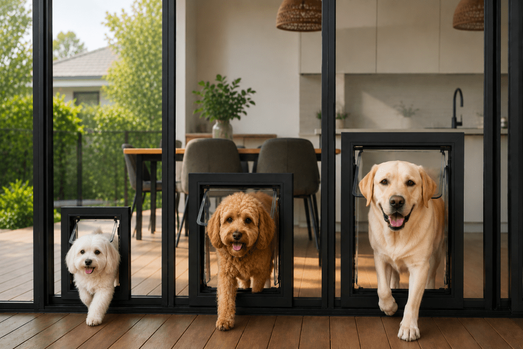 How to choose pet door size properly
