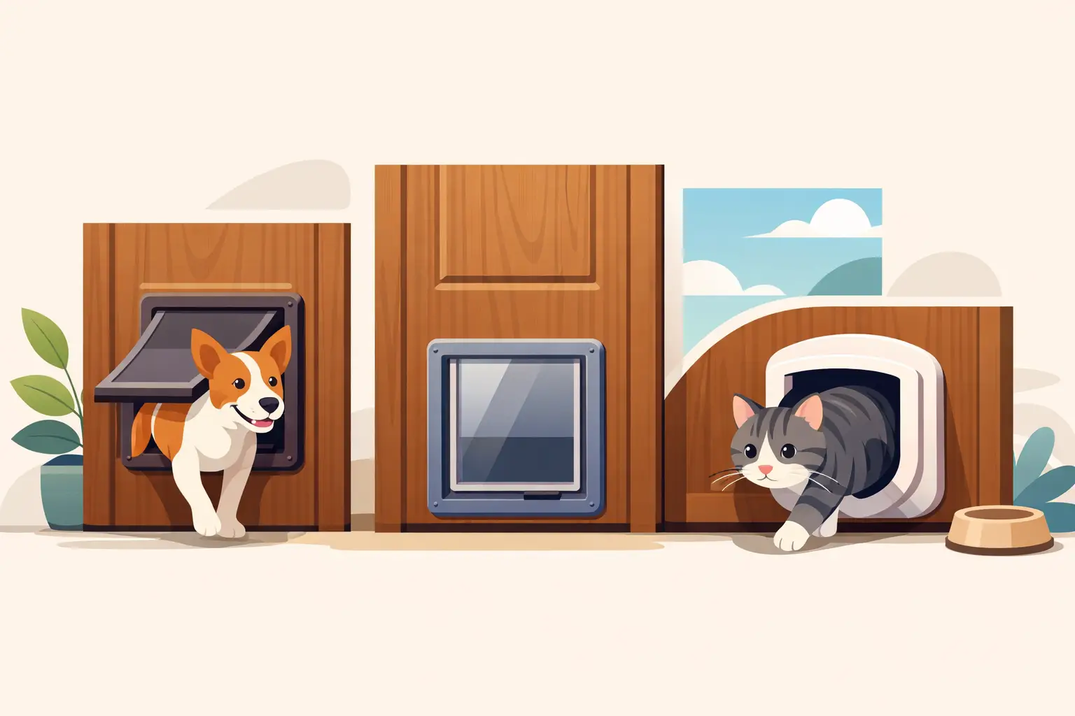 Best Pet Doors for Solid Timber Doors
