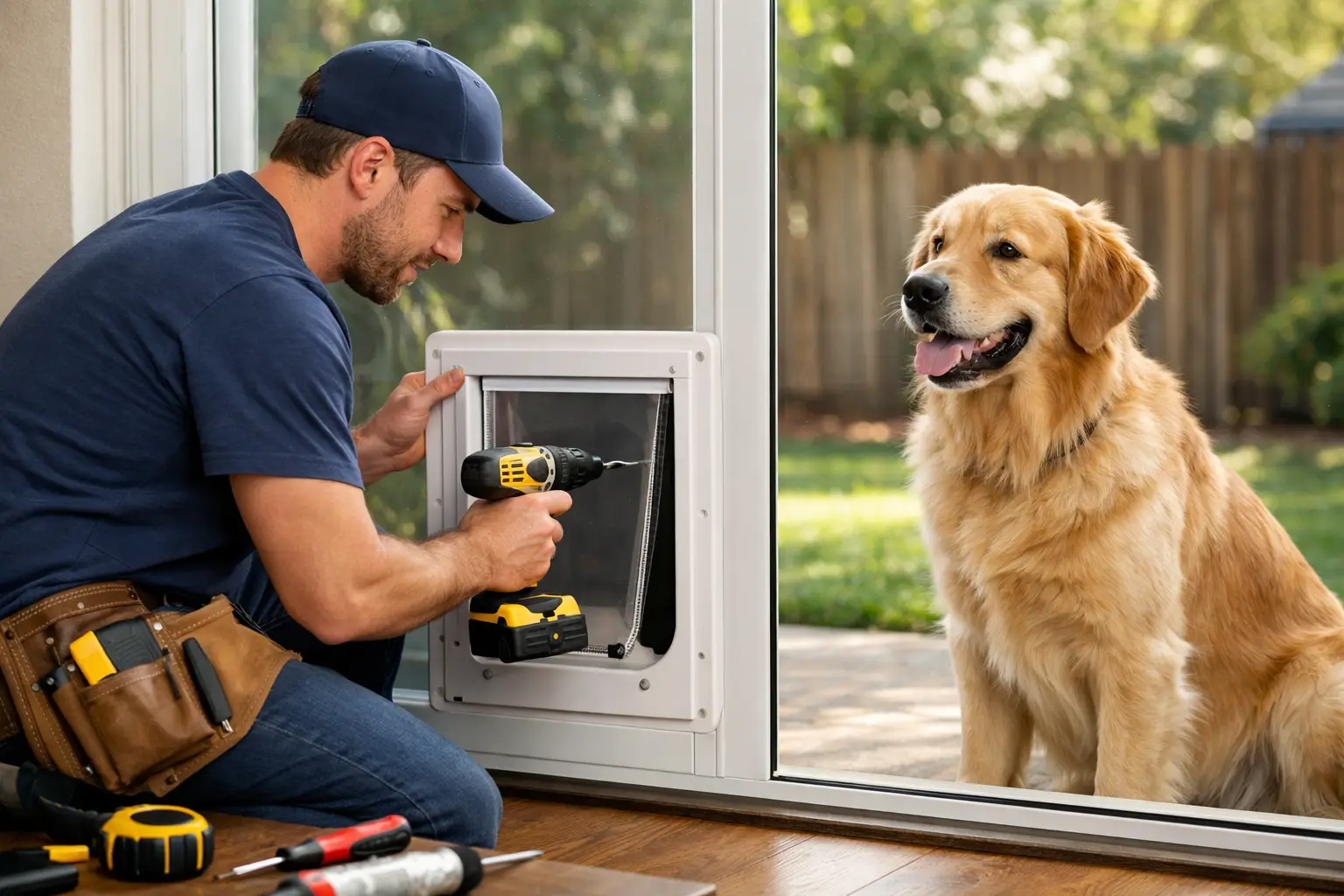 Dog Door Installation Service Done Right